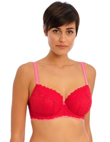 Freya Damen Offbeat Halbschalen Bügeln, wattiert Gepolsterter BH, Blickdicht, Chilli red, 70G Freya Damen Offbeat Halbschalen Bügeln, wattiert Gepolsterter BH, Blickdicht, Chilli red, 70G von Freya