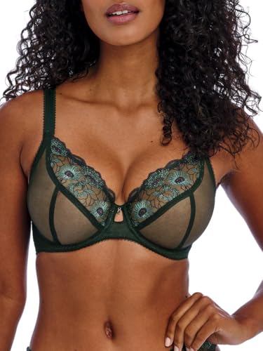 Freya Damen Plunge-BH, Tiefer Smaragd, 75F von Freya