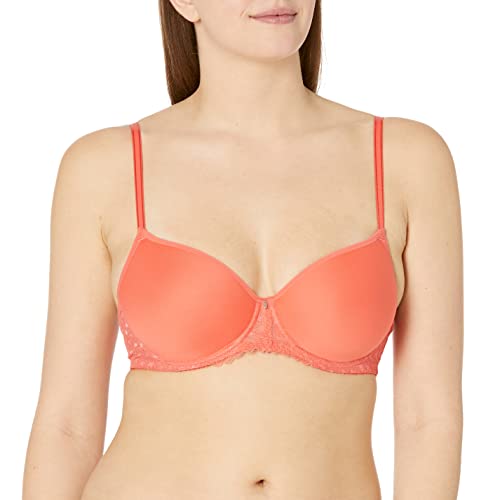 Freya Damen Signature Underwire Spacer T-Shirt-BH, Hot Coral, 80F von Freya