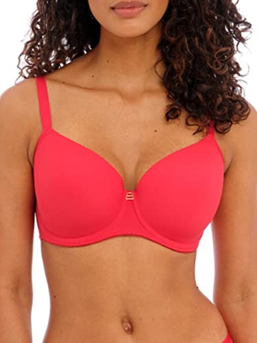 Freya Damen Snapshot Bügel geformtem Demi T-Shirt-BH, Chilli red, 80DD von Freya