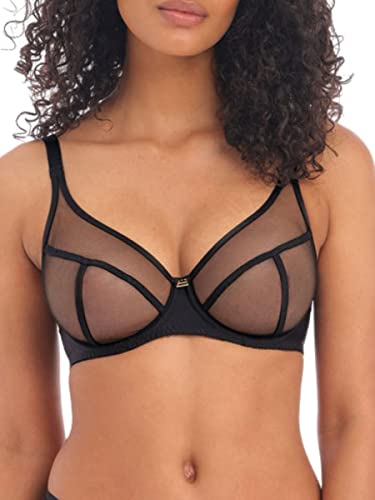 Freya Damen Snapshot Bügel hohem Apex Plunge-BH, Noir, 70DD von Freya