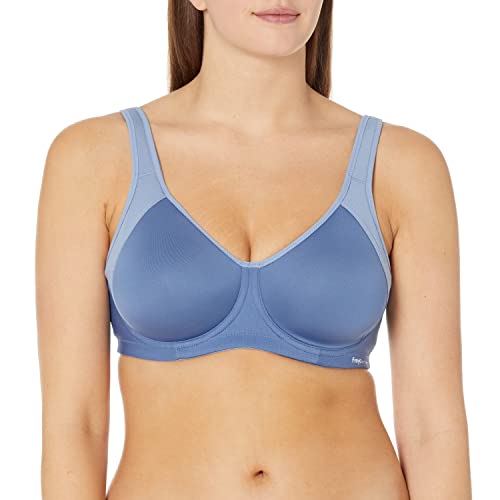 Freya Damen Sonic Bügel Sport-BH, Blickdicht, Denim, 80E von Freya