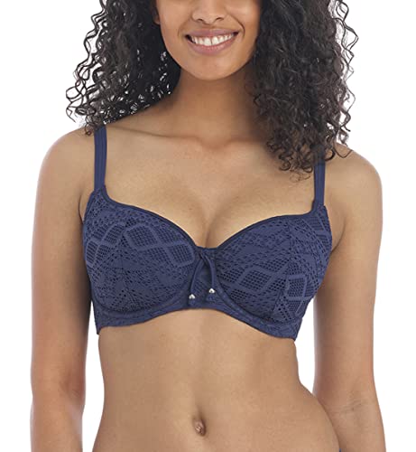 Freya Damen Standard Sundance Bügel-Bikinioberteil, denim, 70DD von Freya