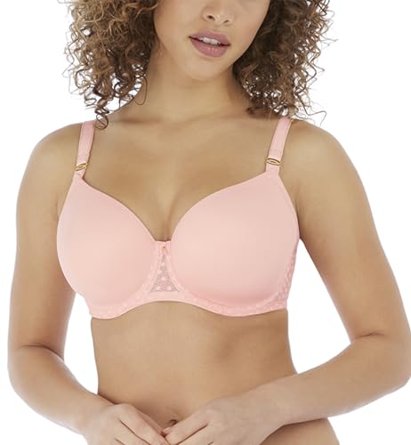 Freya Damen Starlight Underwire Idol Molded Bra T-Shirt-BH, Rosewater, 60F von Freya