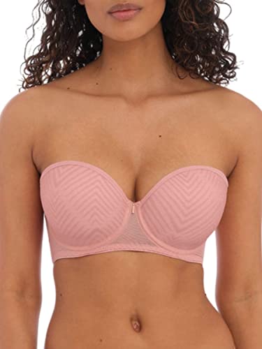 Freya Damen Taillierter trägerloser Bügel BH, Esche Rose, 70G von Freya