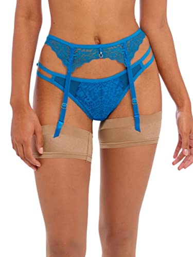 Freya Damen Temptress Strapse Unterwäsche im Bikini-Stil, Mittelblau, Groß von Freya