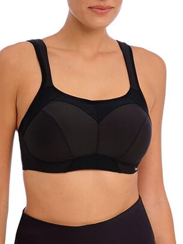 Freya High-Octane Bügel-Sport-BH, Schwarz Schwarz, 85DD, Schwarz , 85E Freya High-Octane Bügel-Sport-BH, Schwarz Schwarz, 85DD, Schwarz , 85E von Freya