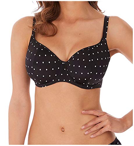 Freya Jewel Cove Sweetheart Gepolstertes Bügel-Bikinioberteil (7231), Schwarz, 95G von Freya