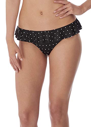 Freya Jewel Cove Italini Slip mit Rüschen Gr. M, Schwarz von Freya