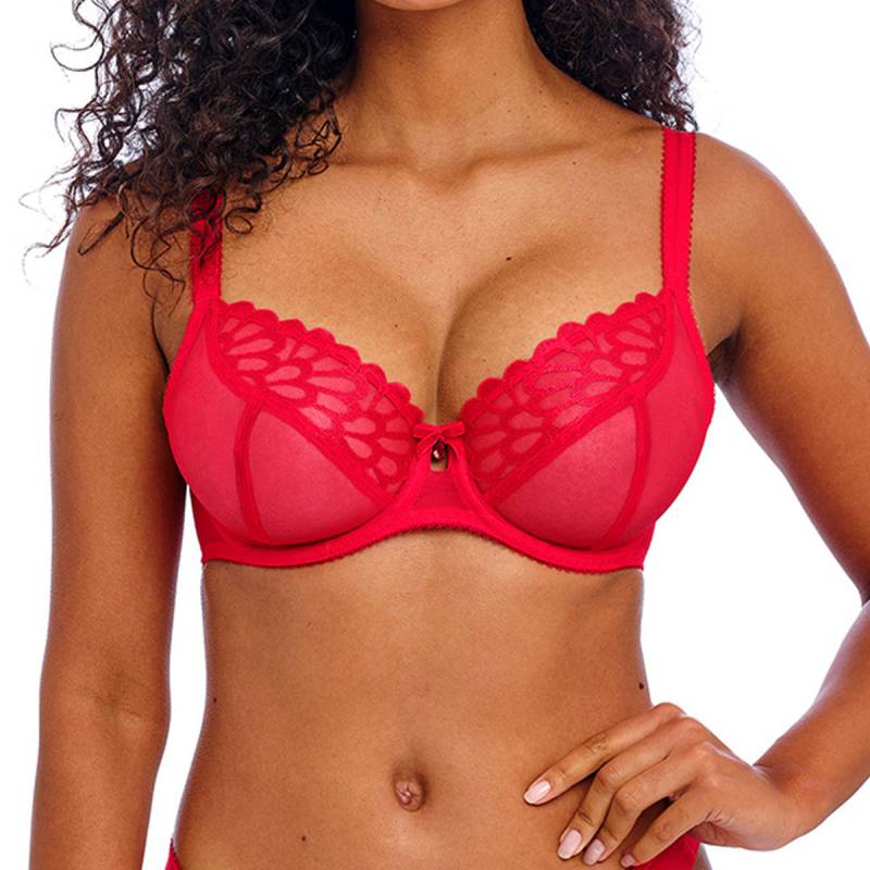 Freya Loveland Plunge BH, Rot, Größe: 70I, Damen von Freya
