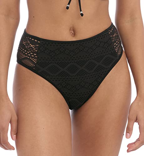 Freya Sundance High-Waist Bikini Bottom, M, Black von Freya