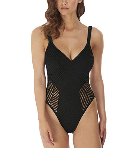 Freya Swim – Einteiler Plunge ohne Bügel Urban Gr. 36-38, Schwarz von Freya