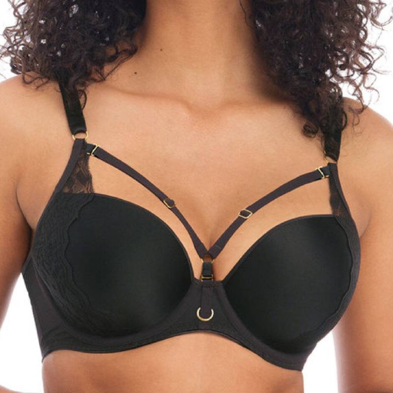 Freya Temptress BH mit Bügel, Schwarz, Größe: 75G, Damen von Freya