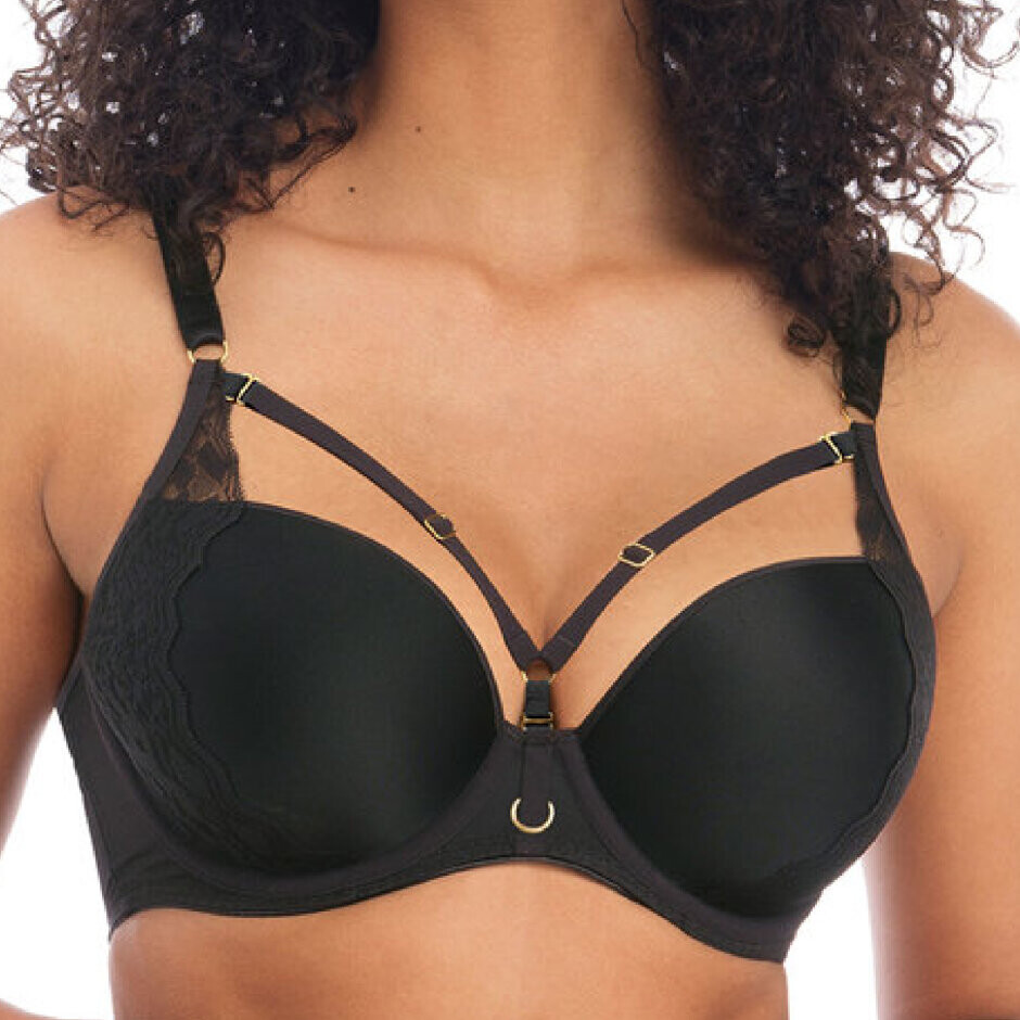 Freya Temptress BH Mit Bügel, Farbe: Schwarz, Größe: 75J, Damen von Freya