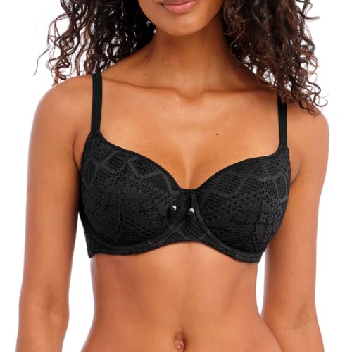 Freya Sundance Bikinioberteil mit Bügel weiß Gr. Medium, Schwarz von Freya