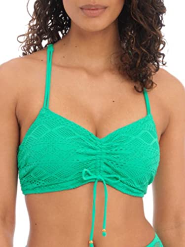 Freya Sundance Bralette Bikini Top, 34DD, Jade von Freya