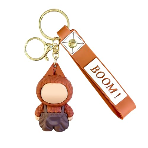 Freyauga Schlüsselanhänger, 7cm Kleiner Kawaii Braun Schlüsselbund-Anhänger mit Metallring und Silikonband für Schlüssel Damentaschen Schulranzen, Süßes Geschenk zum Schulanfang Geburtstag Feiertage Freyauga Schlüsselanhänger, 7cm Kleiner Kawaii Braun Schlüsselbund-Anhänger mit Metallring und Silikonband für Schlüssel Damentaschen Schulranzen, Süßes Geschenk zum Schulanfang Geburtstag Feiertage von Freyauga
