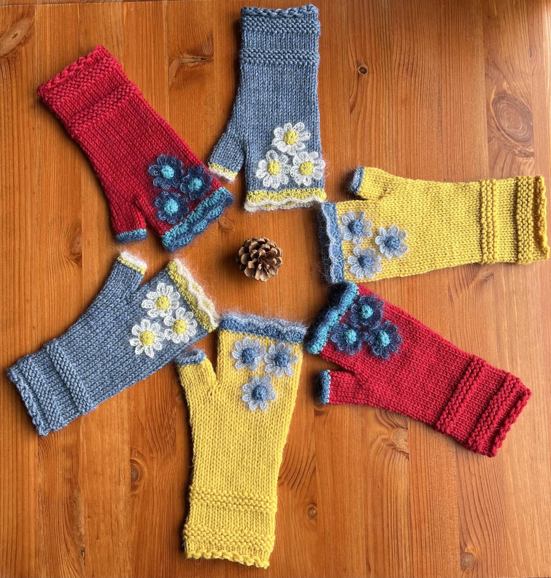 Freydis&sun - Gestrickte Handstulpen Für Damen Wolle Handwärmer Freydis&sun - Gestrickte Handstulpen Für Damen Wolle Handwärmer von FreydisAndSun