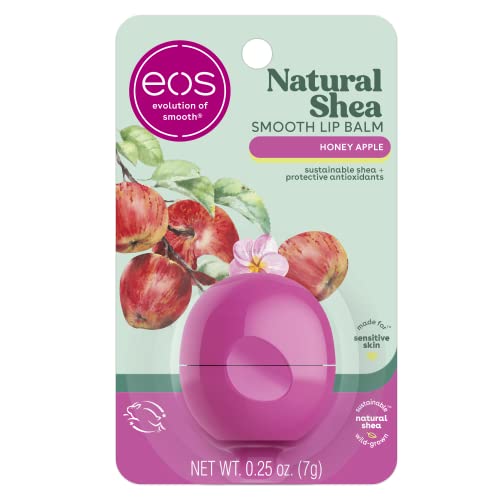eos Super Soft Shea Lip Balm - Honey Apple | 24 Hour Hydration | Lip Care to Moisturize Dry Lips | Gluten Free | 0.25 oz von eos