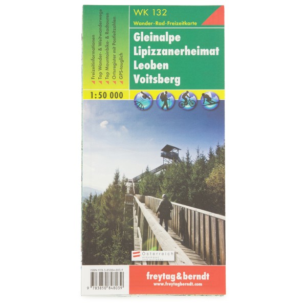 Freytag & Berndt - Gleinalpe - Lipizzanerheimat - Leoben - Voitsberg - Wanderkarte Auflage 2021 Freytag & Berndt - Gleinalpe - Lipizzanerheimat - Leoben - Voitsberg - Wanderkarte Auflage 2021 von Freytag & Berndt