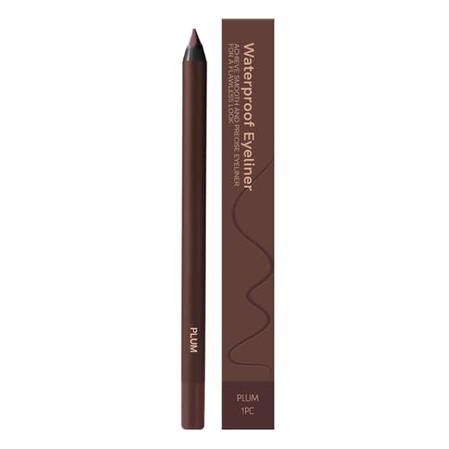 Eyeliner Wasserdichte Eyeliner | Langes duals Letzte 24h | Augenstift Und Augenbrauen 2 In 1 | Es Ist Nicht Selbstgefällig, Es Verblasst Nicht, Leicht Zu Temperamentvoller, Präziser, Make-up Woman Day von Frfik