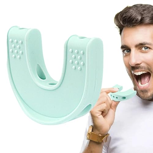 Frfik Jaw Lines Sculptor - U-förmiger Kiefertrainer Doppelkinnreduzierer - Jaw Sculpting Tool Jawline Shaper mit Aufbewahrungsbox für Frauen Männer von Frfik