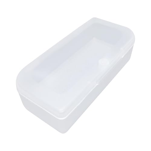 Frfik Kleine Schmuckschatulle, transparenter Hardware-Organizer Deckel, tragbares Schreibtisch-Management, elektronische Komponentenbox, Hardware-Halter für Reisen, Geschäft von Frfik