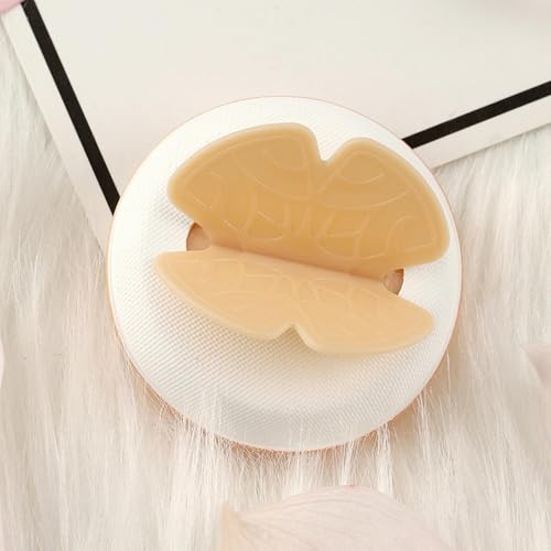 Make-up-Puderquaste – 4 Stück Gesichtspuderquaste, hydrophiler Polyurethan-Make-up-Mischschwamm – Concealer-Applikator-Schwämme – weicher runder Puder für Männer, Frauen, Erwachsene und von Frfik