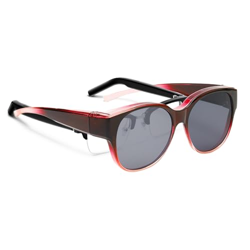 Polarisierte Sonnenbrille -PC HD -Pilotlinsen - Fahrens Fischerei fahrenes - Fischereifahrradfahrer Wanderung -, bequeme Brille Trendy für Frauen fcahren Radfahrer Fahrer Outdoor Travel von Frfik