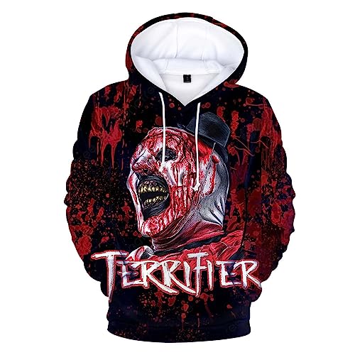 Frghbwviv Terrifier 2 Unisex 3D Printed Hoodies Graphic Pullover Hooded Sweatshirt for Men Women Teen, 3, Medium Frghbwviv Terrifier 2 Unisex 3D Printed Hoodies Graphic Pullover Hooded Sweatshirt for Men Women Teen, 3, Medium von Frghbwviv