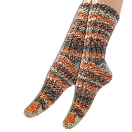 Frida's Wollhaus 1 Paar gestrickte Wollsocken Wool Socks Print in den Größen 36-40 und 40-45 (Gr. 36-40 | 160-03) von Frida's Wollhaus
