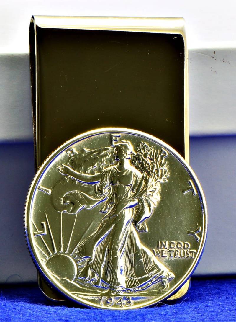 Gehende Freiheit Halber Dollar Geldscheinklammer von FridaysJewelry