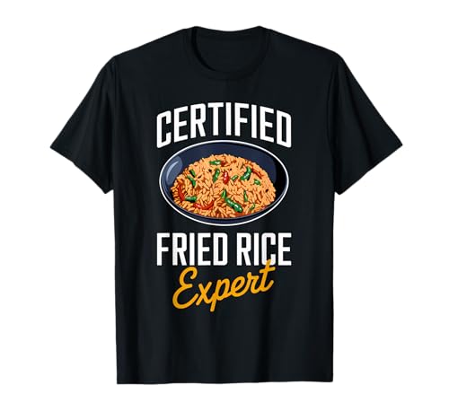 Zertifizierter Experte für gebratenen Reis, Lebensmittelliebhaber, Männer, Frauen, Kinder T-Shirt Zertifizierter Experte für gebratenen Reis, Lebensmittelliebhaber, Männer, Frauen, Kinder T-Shirt von FriedRiceAxis1