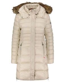 Damen Steppmantel THERMOLITE DALIA 2 mit Fake Fur von Frieda & Freddies