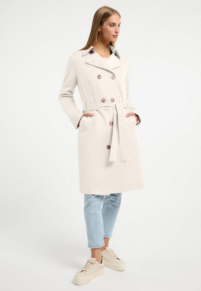 Frieda & Freddies Trenchcoat Trenchcoat / Hillary Neo mit dezenten Lederdetails von Frieda & Freddies