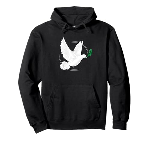 Friedenstaube Frieden Damen Kinder Herren Pullover Hoodie Friedenstaube Frieden Damen Kinder Herren Pullover Hoodie von Friede Weltfrieden Peace