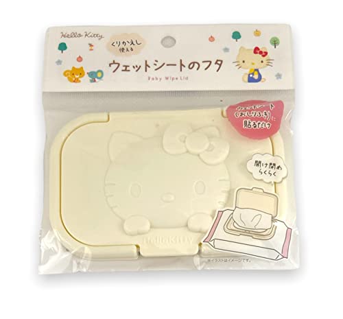 Sanrio Hello Kitty Baby Wet Paper Wet Tissue Wipe Deckel (weiß) von Friend