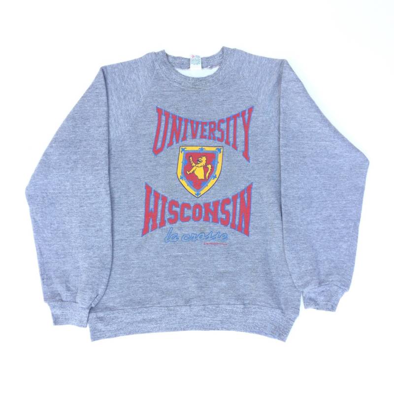 Rare Vintage Sweatshirt Universität Wisconsin 1986 Pullover Männer Unisex von FriendlyVintge