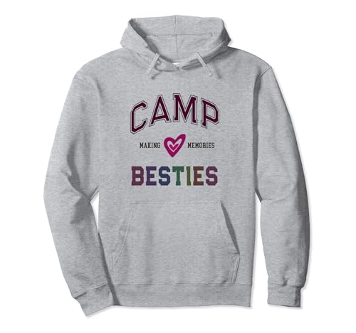 CAMP BESTIES Mama Making Memories Team Bestie Vacation Vibes Pullover Hoodie von Friends Camping Trip Vacay Autographs
