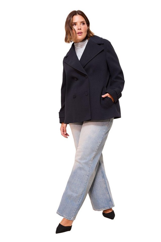 Friends Like These Caban Friends Like These Zweireihiger Cabanmantel, Curve (1-tlg) von Friends Like These