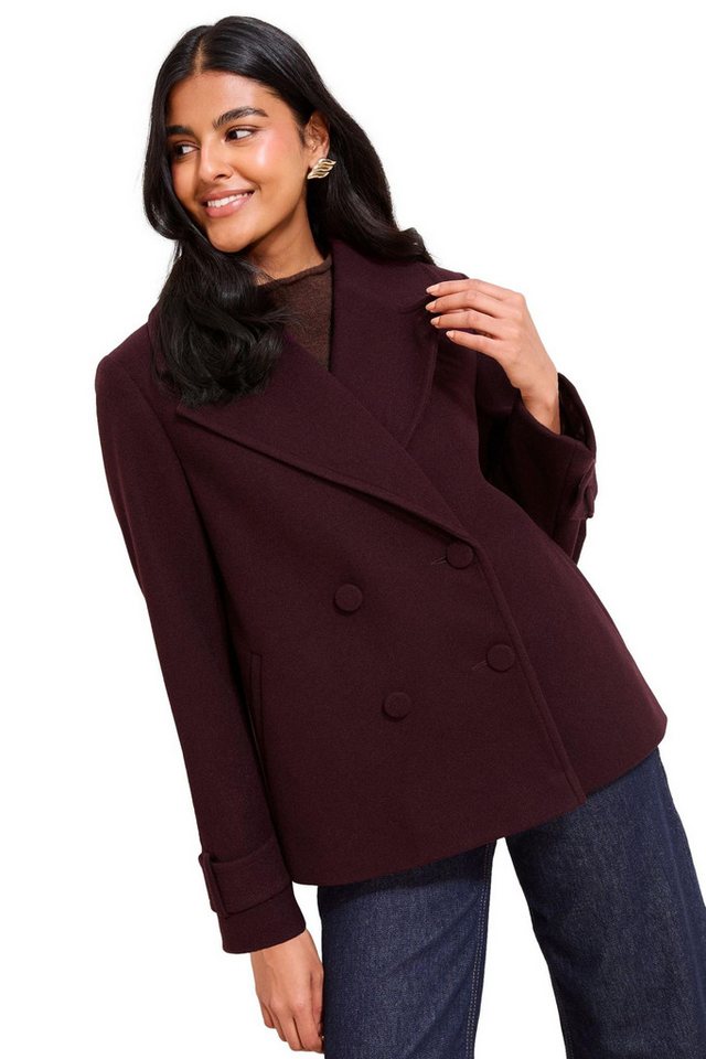 Friends Like These Caban Friends Like These Zweireihiger Mantel, Petite (1-tlg) von Friends Like These