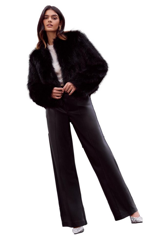 Friends Like These Fellimitatmantel Friends Like These Kunstfelljacke, Regular (1-tlg) von Friends Like These