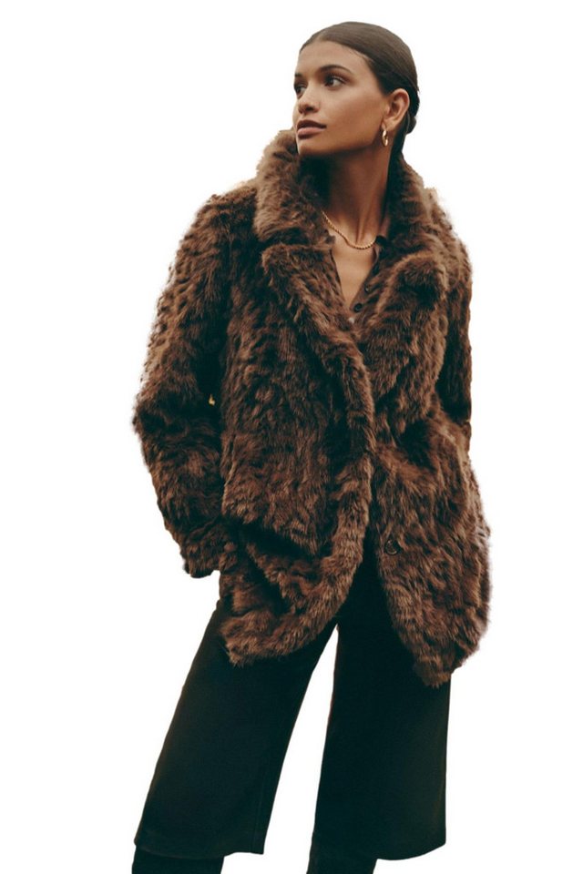 Friends Like These Fellimitatmantel Friends Like These Mantel aus Kunstfell, Petite (1-tlg) von Friends Like These