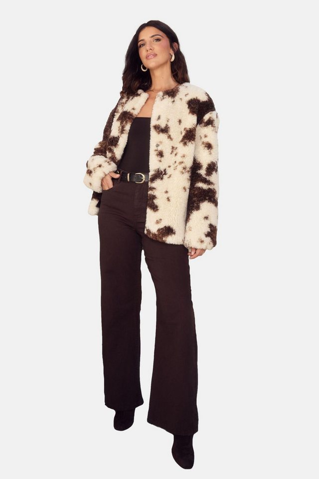 Friends Like These Fellimitatmantel Friends Like These X Lucy Mecklenburgh Mantel (1-tlg) von Friends Like These