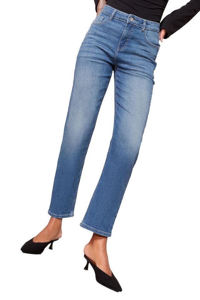 Friends Like These Gerade Jeans Friends Like These Jeans mit geradem Bein, Regular (1-tlg) von Friends Like These