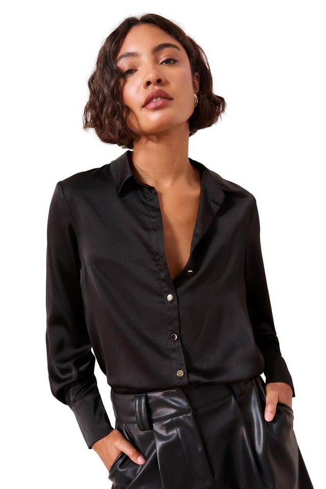 Friends Like These Hemdbluse Friends Like These Durchgeknöpfte Satinbluse (1-tlg) von Friends Like These