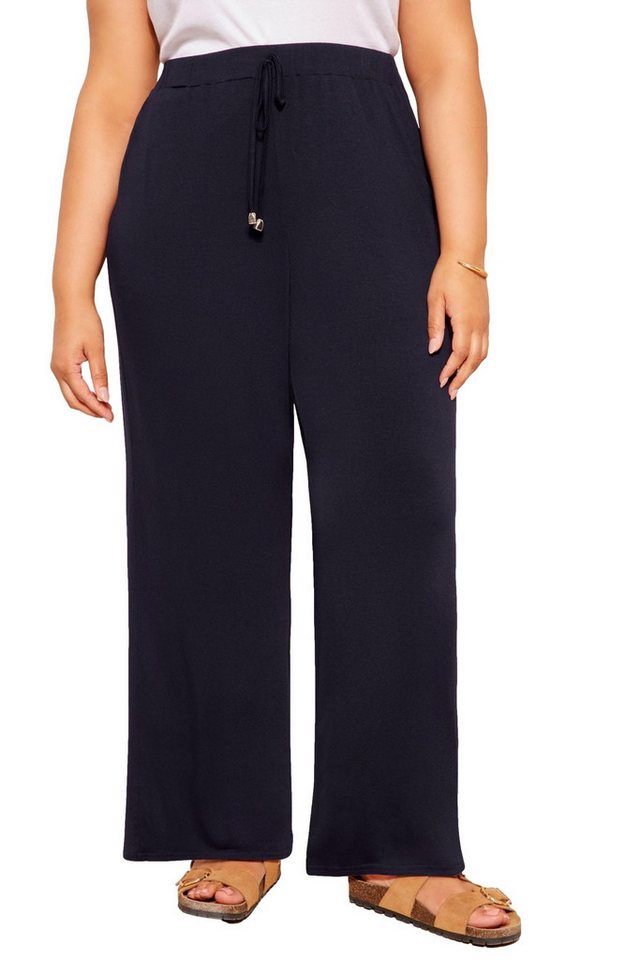 Friends Like These Jerseyhose Friends Like These Wide-Leg-Hose aus Jersey, Curve (1-tlg) von Friends Like These