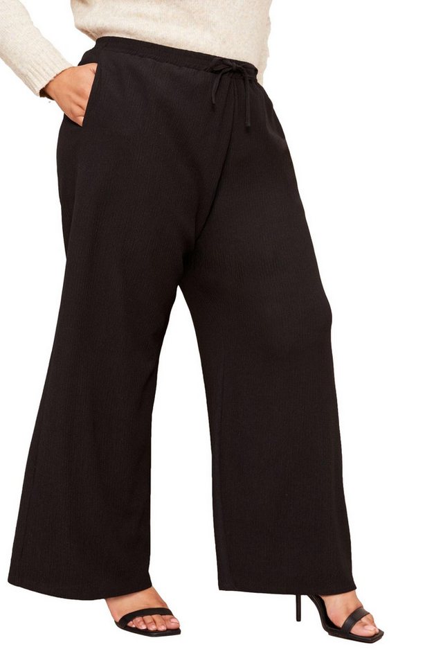 Friends Like These Jerseyhose Friends Like These weite Knitterjersey-Hose, Curve (1-tlg) von Friends Like These