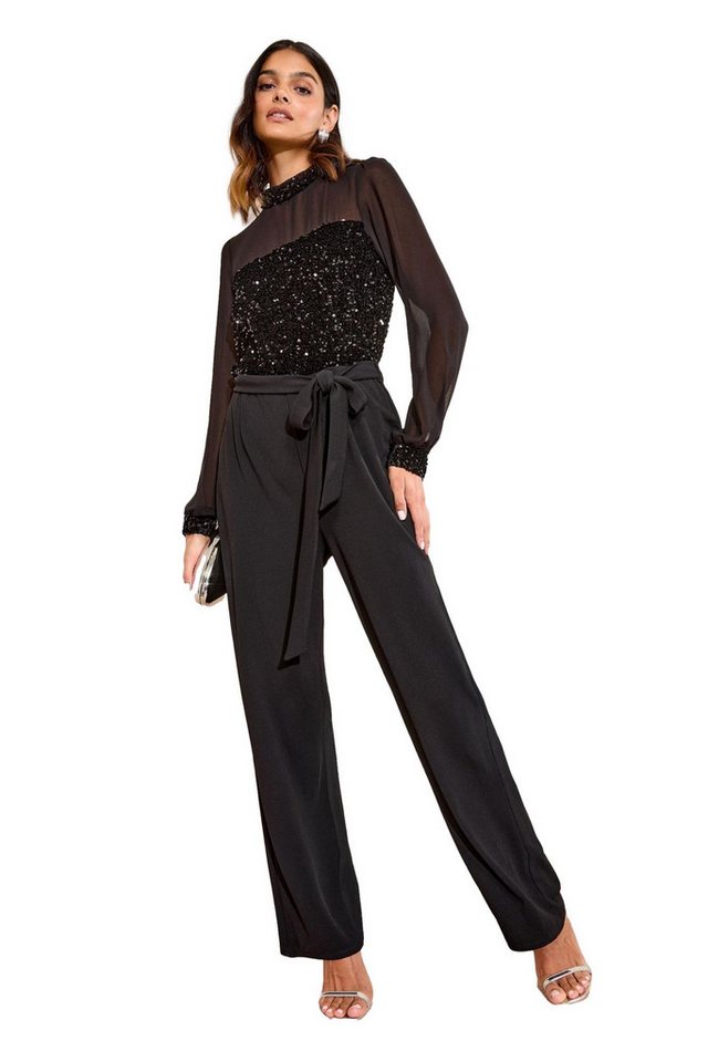 Friends Like These Jumpsuit Friends Like These Jumpsuit mit Pailletten Regular (1-tlg) von Friends Like These
