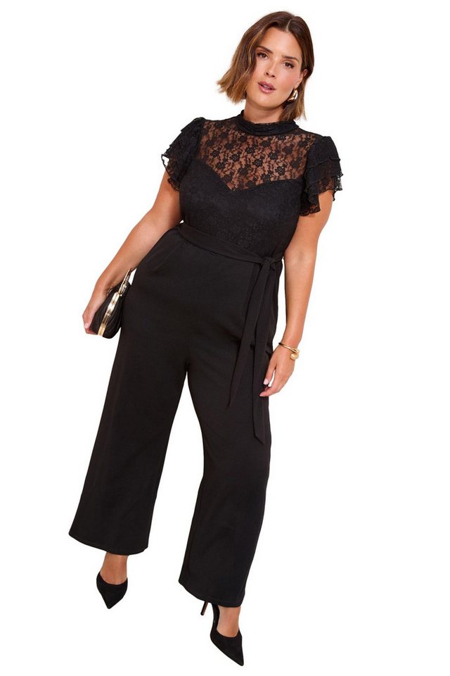 Friends Like These Jumpsuit Friends Like These Scuba-Jumpsuit, Curve (1-tlg) von Friends Like These